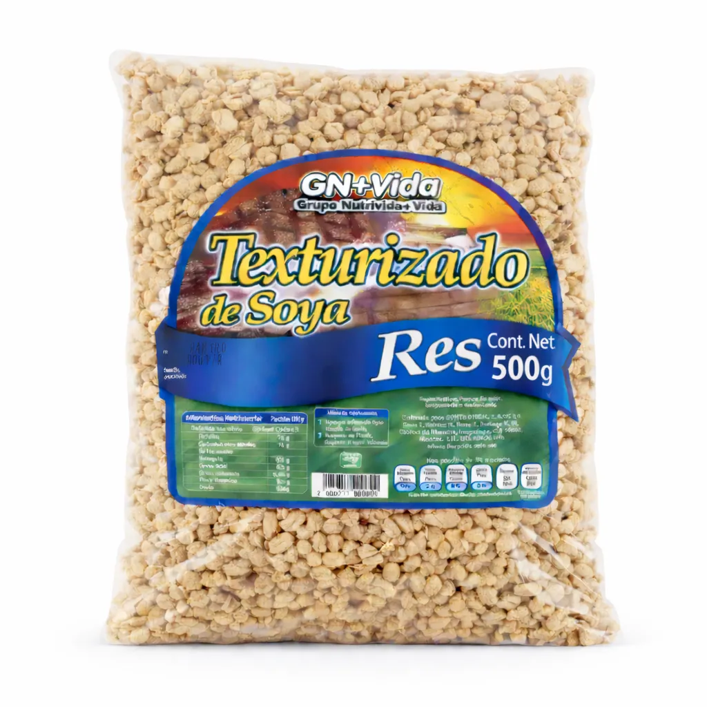 Soya texturizada sabor res